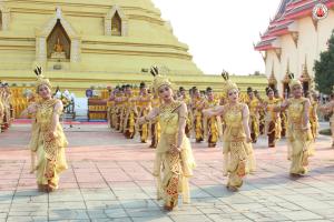 1. พิธีเปิดงานประเพณีนบพระ - เล่นเพลง และงานกาชาดจังหวัดกำแพงเพชร ประจำปี ๒๕๖๒