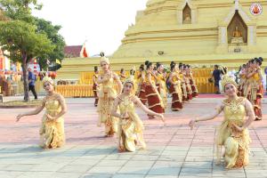 4. พิธีเปิดงานประเพณีนบพระ - เล่นเพลง และงานกาชาดจังหวัดกำแพงเพชร ประจำปี ๒๕๖๒