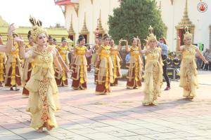 3. พิธีเปิดงานประเพณีนบพระ - เล่นเพลง และงานกาชาดจังหวัดกำแพงเพชร ประจำปี ๒๕๖๒