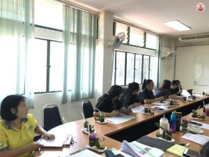 2. รับการตรวจสอบการดำเนินโครงการสำนักศิลปะและวัฒนธรรม