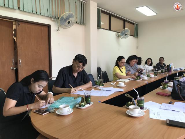 4. รับการตรวจสอบการดำเนินโครงการสำนักศิลปะและวัฒนธรรม