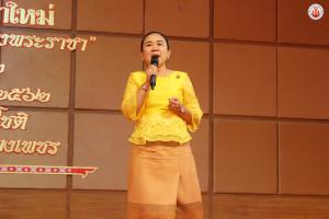 2. การอบรมมารยาทไทย ในโครงการปฐมนิเทศนักศึกษา ประจำปีการศึกษา ๒๕๖๒