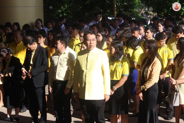 1. พิธีน้อมรำลึกในพระมหากรุณาธิคุณ พระบาทสมเด็จพระบรมชนกาธิเบศร มหาภูมิพลอดุลยเดชมหาราช บรมนาถบพิตร 