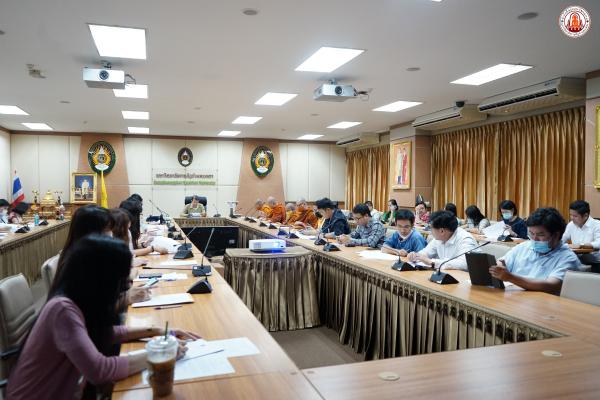 1. การประชุมเตรียมความพร้อมการดำเนินการสอบธรรมศึกษา ระดับอุดมศึกษา ประจำปีการศึกษา ๒๕๖๓ ครั้งที่ ๒