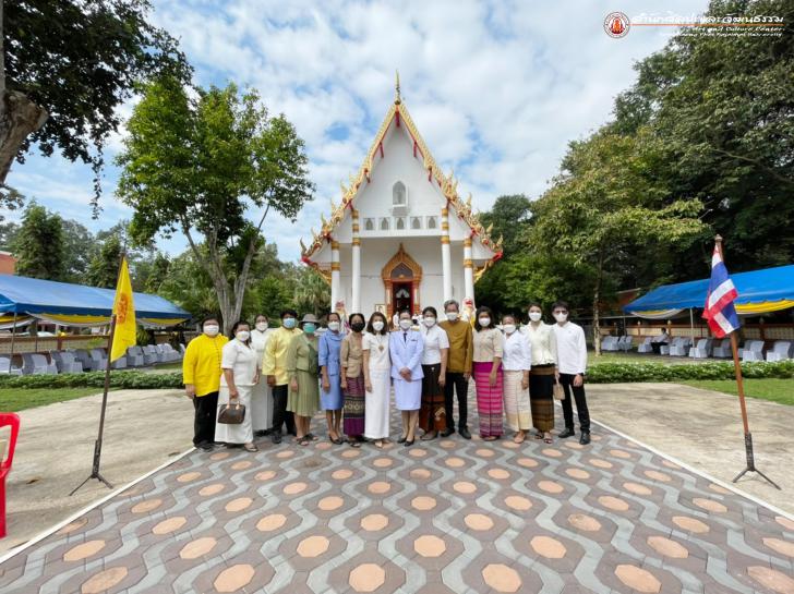 3. พิธีถวายผ้าพระกฐินพระราชทาน  ณ วัดนาควัชรโสภณ พระอารามหลวง ประจำปีพุทธศักราช ๒๕๖๔