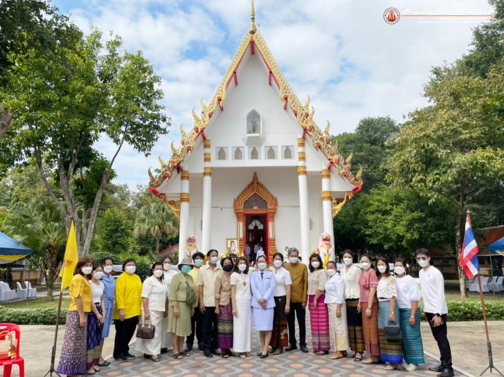 4. พิธีถวายผ้าพระกฐินพระราชทาน  ณ วัดนาควัชรโสภณ พระอารามหลวง ประจำปีพุทธศักราช ๒๕๖๔