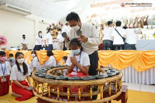 154. โครงการพิธีไหว้ครูและครอบครูดนตรีไทย ประจำปี ๒๕๖๕