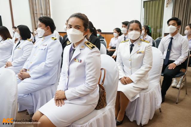 2. พิธีน้อมรำลึกในพระมหากรุณาธิคุณ เนื่องในวันคล้ายวันสวรรคต ของพระบาทสมเด็จพระบรมชนกาธิเบศร มหาภูมิพลอดุลยเดชมหาราช บรมนาถบพิตร