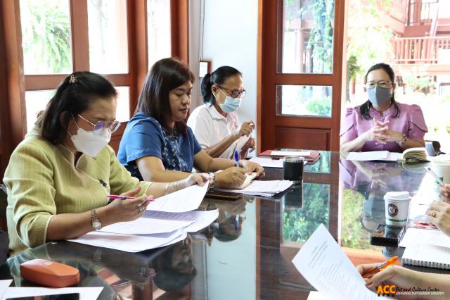 1. การประชุมเตรียมจัดงาน มหกรรมการแสดงนาฏศิลป์นานาชาติ และการแสดงนาฏศิลป์ ๔ ภาค