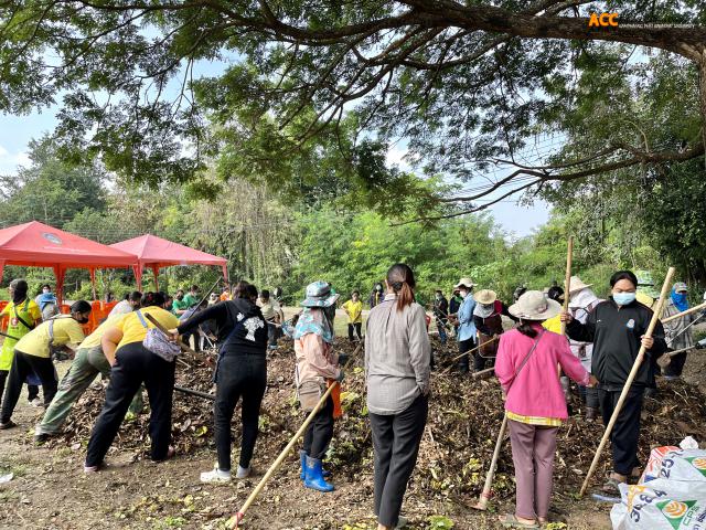 3. โครงการหลักสูตรระยะสั้น กิจกรรมอบรมปุ๋ยหมักอินทรีย์จากเศษใบไม้และวัชพืชน้ำ