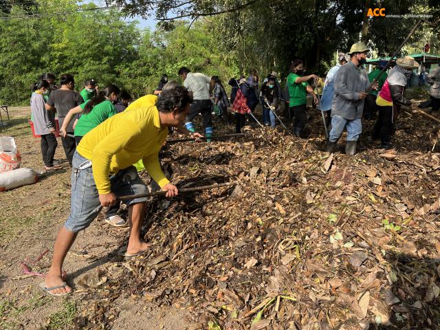 4. โครงการหลักสูตรระยะสั้น กิจกรรมอบรมปุ๋ยหมักอินทรีย์จากเศษใบไม้และวัชพืชน้ำ