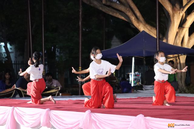 3. ซ้อมการแสดงกิจกรรมการแสดงดนตรีไทย นาฏศิลป์ไทย และนาฏศิลป์นานาชาติ วันอนุรักษ์มรดกไทย