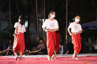 9. ซ้อมการแสดงเพื่อแสดงในกิจกรรมการแสดงดนตรีไทย นาฏศิลป์ไทย และนาฏศิลป์นานาชาติ "วันอนุรักษ์มรดกไทย"