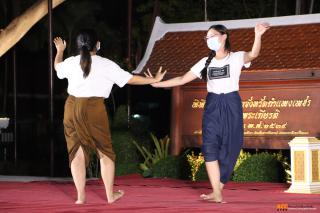 15. ซ้อมการแสดงเพื่อแสดงในกิจกรรมการแสดงดนตรีไทย นาฏศิลป์ไทย และนาฏศิลป์นานาชาติ "วันอนุรักษ์มรดกไทย"