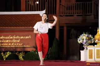 88. ซ้อมการแสดงเพื่อแสดงในกิจกรรมการแสดงดนตรีไทย นาฏศิลป์ไทย และนาฏศิลป์นานาชาติ "วันอนุรักษ์มรดกไทย"