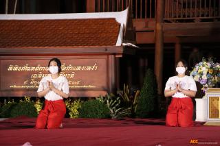 107. ซ้อมการแสดงเพื่อแสดงในกิจกรรมการแสดงดนตรีไทย นาฏศิลป์ไทย และนาฏศิลป์นานาชาติ "วันอนุรักษ์มรดกไทย"