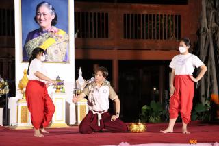 127. ซ้อมการแสดงเพื่อแสดงในกิจกรรมการแสดงดนตรีไทย นาฏศิลป์ไทย และนาฏศิลป์นานาชาติ "วันอนุรักษ์มรดกไทย"