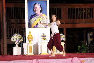 132. ซ้อมการแสดงเพื่อแสดงในกิจกรรมการแสดงดนตรีไทย นาฏศิลป์ไทย และนาฏศิลป์นานาชาติ "วันอนุรักษ์มรดกไทย"