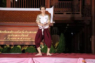 134. ซ้อมการแสดงเพื่อแสดงในกิจกรรมการแสดงดนตรีไทย นาฏศิลป์ไทย และนาฏศิลป์นานาชาติ "วันอนุรักษ์มรดกไทย"