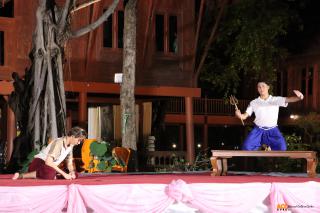 137. ซ้อมการแสดงเพื่อแสดงในกิจกรรมการแสดงดนตรีไทย นาฏศิลป์ไทย และนาฏศิลป์นานาชาติ "วันอนุรักษ์มรดกไทย"