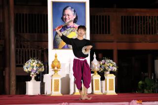 146. ซ้อมการแสดงเพื่อแสดงในกิจกรรมการแสดงดนตรีไทย นาฏศิลป์ไทย และนาฏศิลป์นานาชาติ "วันอนุรักษ์มรดกไทย"