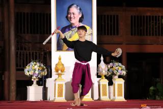 148. ซ้อมการแสดงเพื่อแสดงในกิจกรรมการแสดงดนตรีไทย นาฏศิลป์ไทย และนาฏศิลป์นานาชาติ "วันอนุรักษ์มรดกไทย"