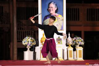 149. ซ้อมการแสดงเพื่อแสดงในกิจกรรมการแสดงดนตรีไทย นาฏศิลป์ไทย และนาฏศิลป์นานาชาติ "วันอนุรักษ์มรดกไทย"