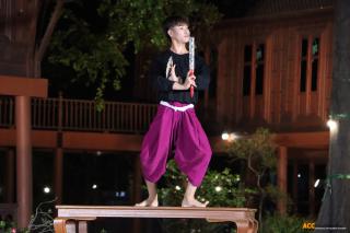 151. ซ้อมการแสดงเพื่อแสดงในกิจกรรมการแสดงดนตรีไทย นาฏศิลป์ไทย และนาฏศิลป์นานาชาติ "วันอนุรักษ์มรดกไทย"