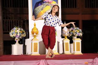 157. ซ้อมการแสดงเพื่อแสดงในกิจกรรมการแสดงดนตรีไทย นาฏศิลป์ไทย และนาฏศิลป์นานาชาติ "วันอนุรักษ์มรดกไทย"