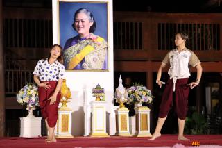 161. ซ้อมการแสดงเพื่อแสดงในกิจกรรมการแสดงดนตรีไทย นาฏศิลป์ไทย และนาฏศิลป์นานาชาติ "วันอนุรักษ์มรดกไทย"