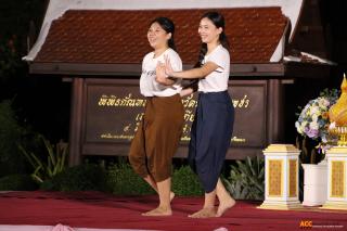 186. ซ้อมการแสดงเพื่อแสดงในกิจกรรมการแสดงดนตรีไทย นาฏศิลป์ไทย และนาฏศิลป์นานาชาติ "วันอนุรักษ์มรดกไทย"
