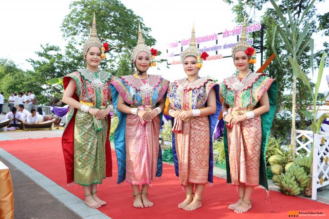 1. พิธีบวงสรวงการแข่งขันเรือยาวประเพณีจังหวัดกำแพงเพชร ประจำปี ๒๕๖๖