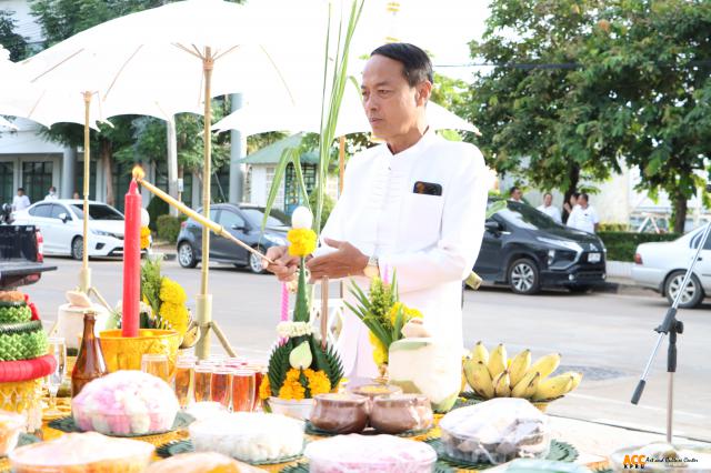 3. พิธีบวงสรวงการแข่งขันเรือยาวประเพณีจังหวัดกำแพงเพชร ประจำปี ๒๕๖๖