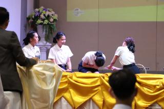 128. โครงการประกวดมารยาทไทยระดับชาติ (ระดับอุดมศึกษา) ชิงถ้วยพระราชทาน พระบาทสมเด็จพระเจ้าอยู่หัว ครั้งที่ ๓