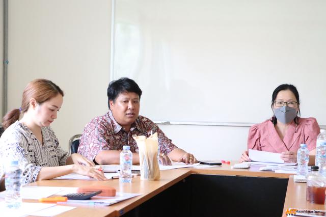 2. การประชุมคณะกรรมการดำเนินงานสำนักศิลปะและวัฒนธรรม