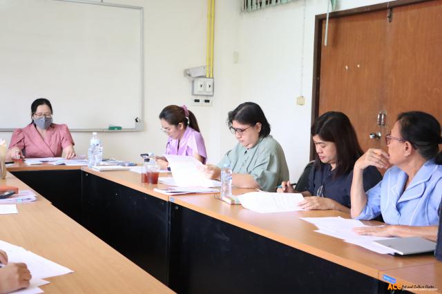 3. การประชุมคณะกรรมการดำเนินงานสำนักศิลปะและวัฒนธรรม