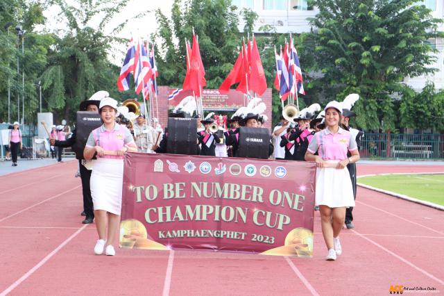 1. พิธีเปิดการแข่งขันกีฬาฟุตบอล ๗ คน ต้านภัยยาเสพติด ประจำปีงบประมาณ ๒๕๖๖