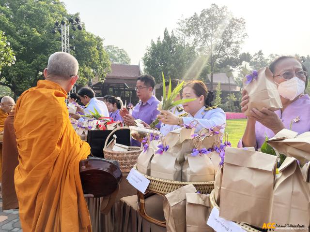 1. กิจกรรมพิธีบำเพ็ญกุศลทำบุญใส่บาตร วันอนุรักษ์มรดกไทย ถวายเป็นพระราชกุศลพระพรชัยมงคล แด่สมเด็จพระกนิษฐาธิราชเจ้ากรมสมเด็จพระเทพรัตนราชสุดา ฯ สยามบรมราชกุมารี