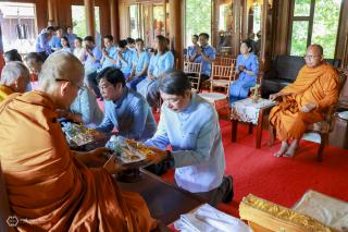 กิจกรรมพิธีทำบุญตักบาตรเพื่อถวายเป็นพระราชกุศลเฉลิมพระเกียรติ สมเด็จพระนางเจ้าสิริกิติ์ พระบรมราชินีนาถ พระบรมราชชนนีพันปีหลวง เนื่องในโอกาสวันเฉลิมพระชนมพรรษา ๙๒ พรรษา ๑๒ สิงหาคม ๒๕๖๗