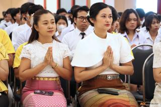 49. พิธีทำบุญตักบาตร  "วันคล้ายวันสถาปนา" มหาวิทยาลัยราชภัฏกำแพงเพชร