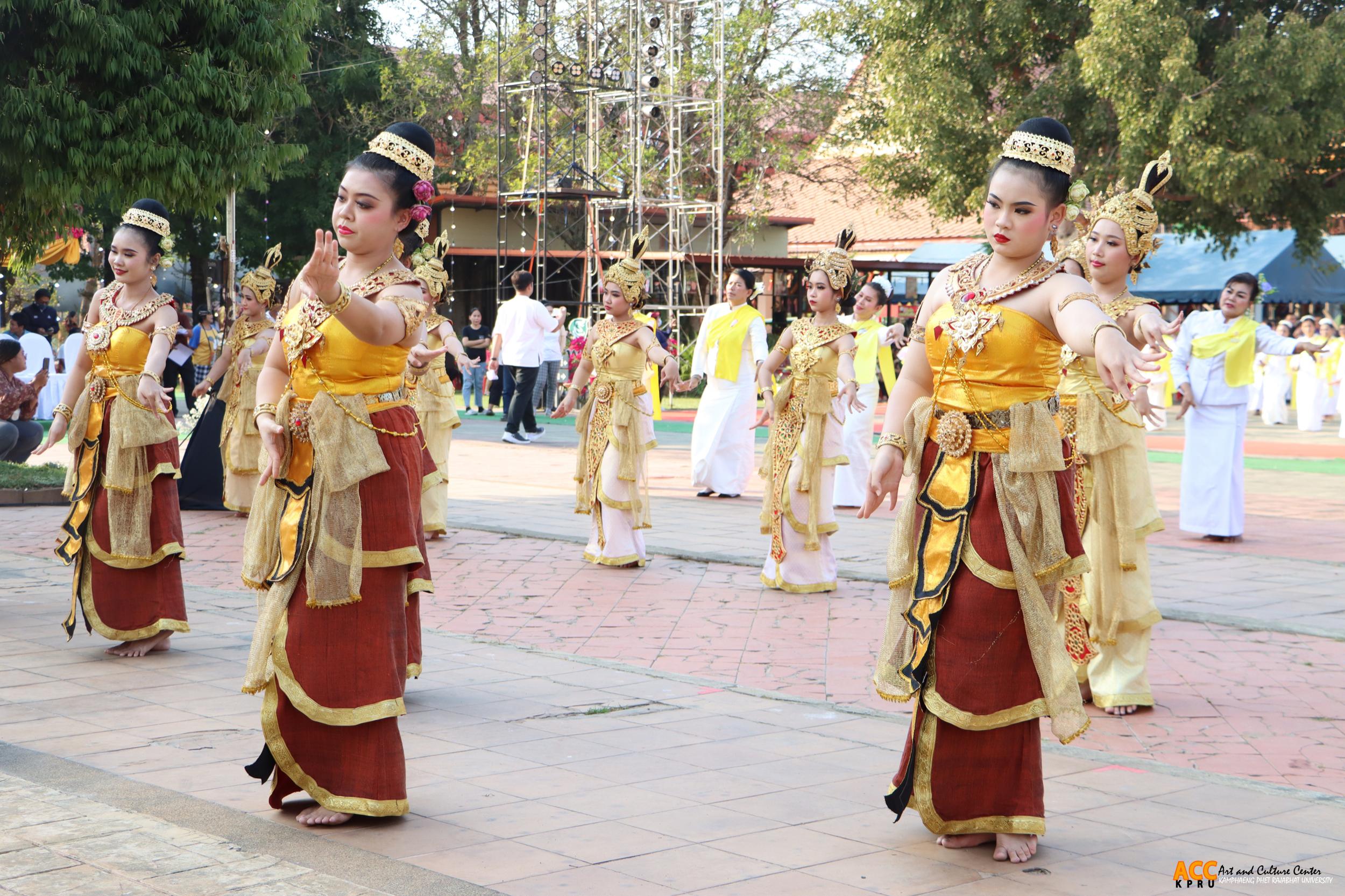 34. พิธีเปิดงานประเพณี "นบพระ-เล่นเพลง และงานกาชาดจังหวัดกำแพงเพชร" ประจำปี ๒๕๖๘