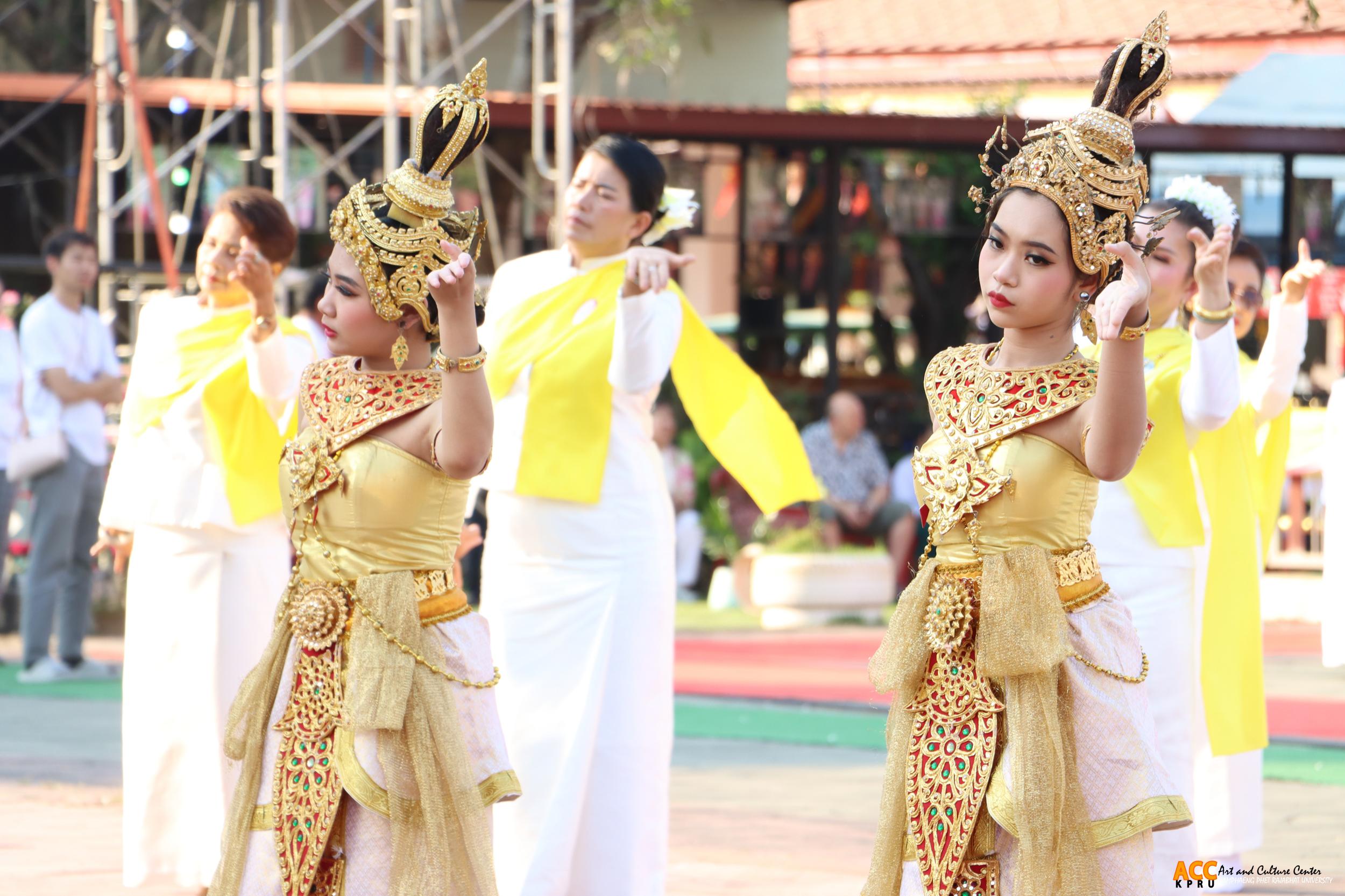 38. พิธีเปิดงานประเพณี "นบพระ-เล่นเพลง และงานกาชาดจังหวัดกำแพงเพชร" ประจำปี ๒๕๖๘