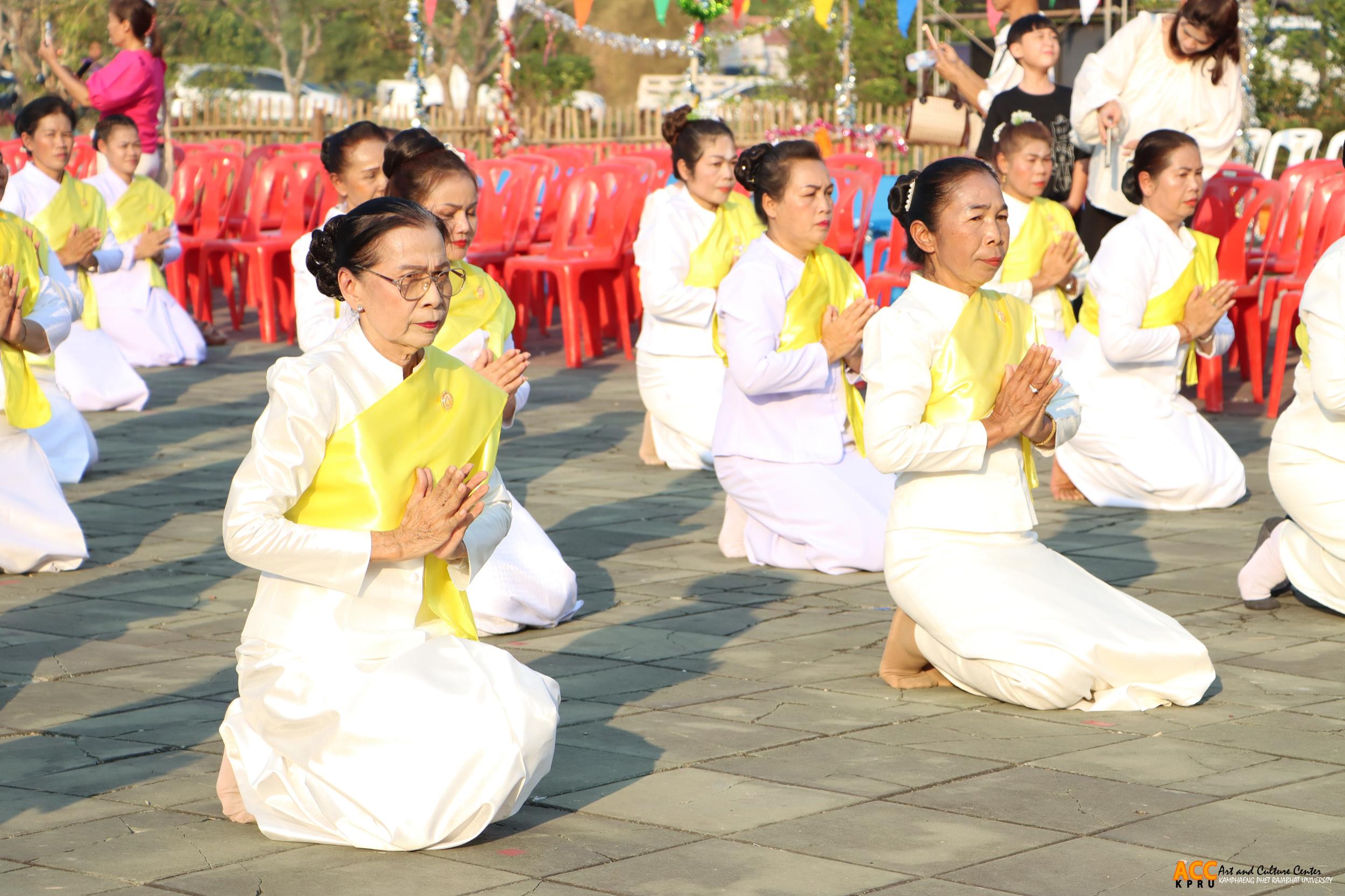 77. พิธีเปิดงานประเพณี "นบพระ-เล่นเพลง และงานกาชาดจังหวัดกำแพงเพชร" ประจำปี ๒๕๖๘