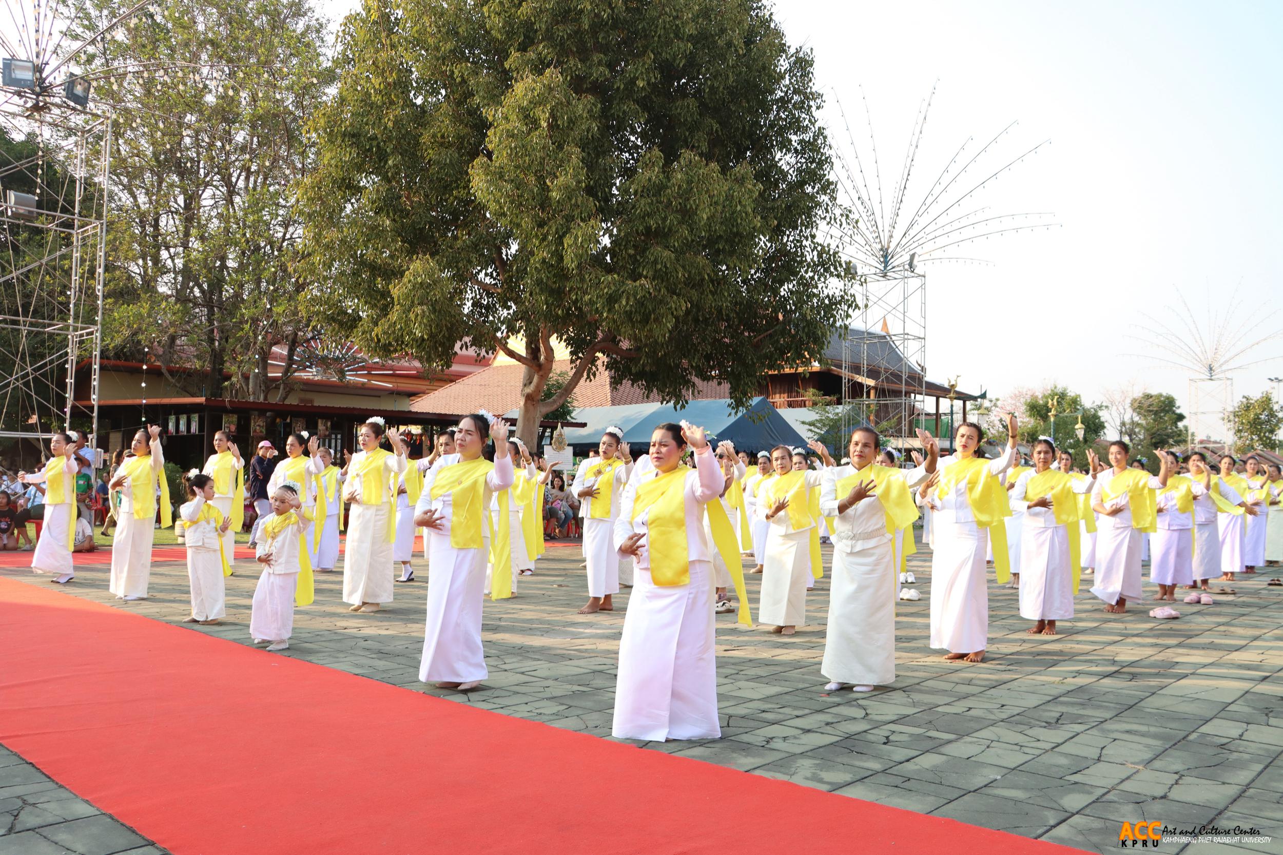 78. พิธีเปิดงานประเพณี "นบพระ-เล่นเพลง และงานกาชาดจังหวัดกำแพงเพชร" ประจำปี ๒๕๖๘