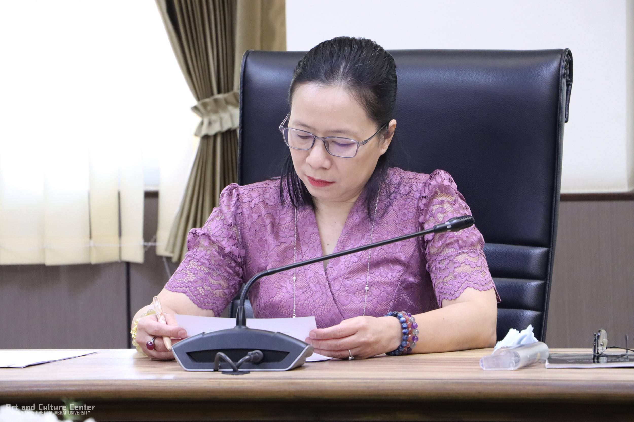 1. ประชุมคณะกรรมการดำเนินงานของสำนักศิลปะและวัฒนธรรม