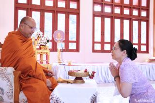 3. พิธีมอบเกียรติบัตรให้กับนักเรียนชุมนุมนาฏศิลป์ศูนย์จริยศึกษา สธ กำแพงเพชร รุ่นที่ ๒๔