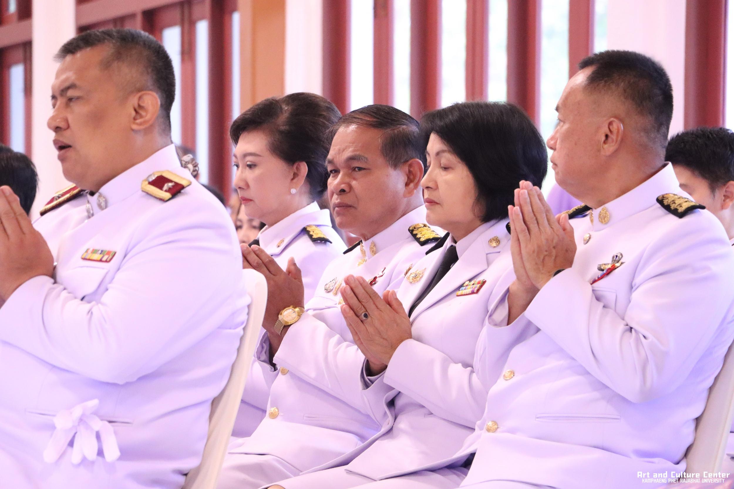 24. พิธีบำเพ็ญกุศลทำบุญใส่บาตร "วันอนุรักษ์มรดกไทย" เพื่อถวายเป็นพระราชกุศล และพิธีถวายพระพรชัยมงคล แด่สมเด็จพระกนิษฐาธิราชเจ้ากรมสมเด็จพระเทพรัตนราชสุดา ฯ สยามบรมราชกุมารี