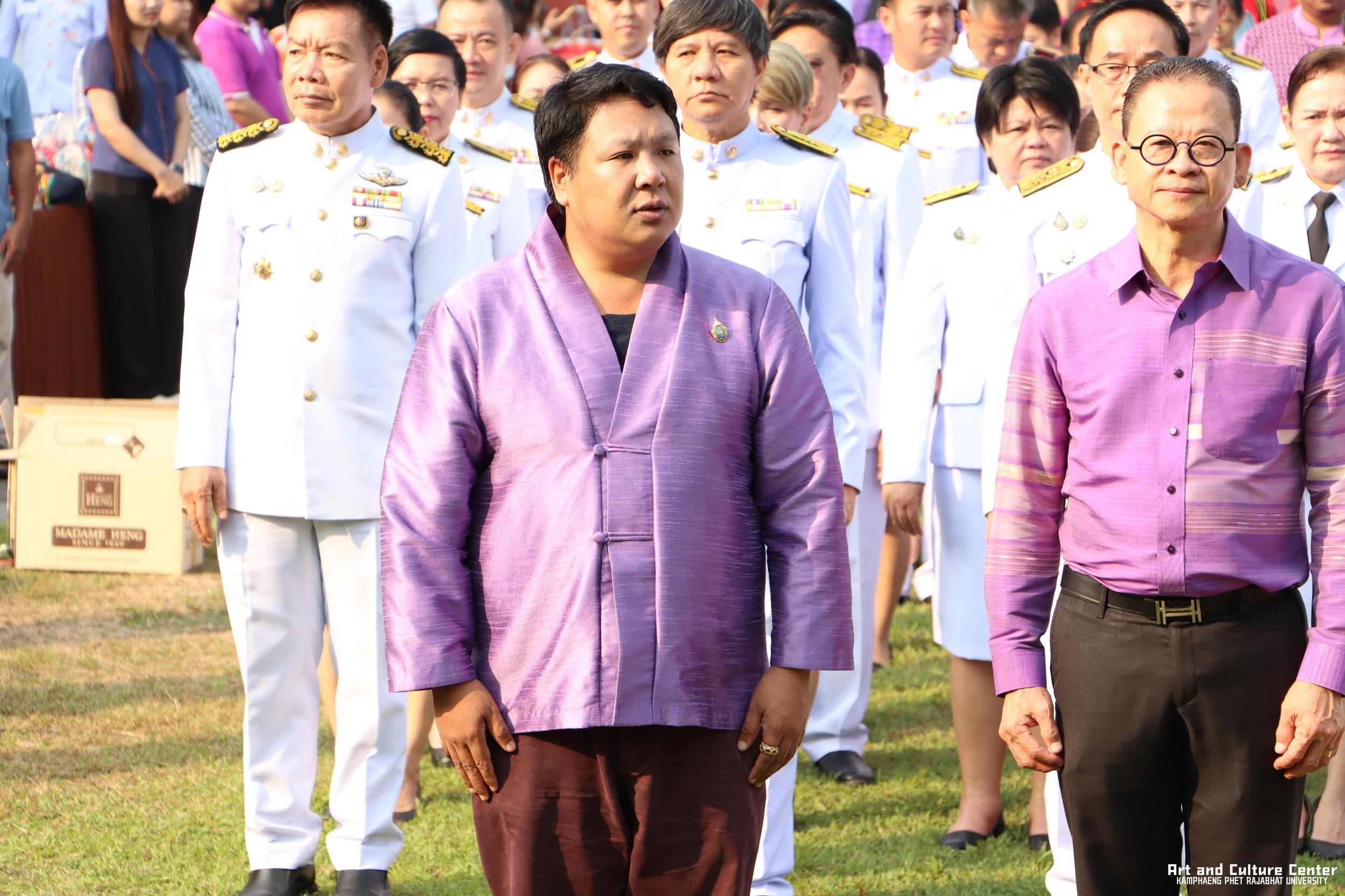 50. พิธีบำเพ็ญกุศลทำบุญใส่บาตร "วันอนุรักษ์มรดกไทย" เพื่อถวายเป็นพระราชกุศล และพิธีถวายพระพรชัยมงคล แด่สมเด็จพระกนิษฐาธิราชเจ้ากรมสมเด็จพระเทพรัตนราชสุดา ฯ สยามบรมราชกุมารี