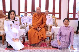 พิธีบำเพ็ญกุศลทำบุญใส่บาตร "วันอนุรักษ์มรดกไทย" เพื่อถวายเป็นพระราชกุศล และพิธีถวายพระพรชัยมงคล แด่สมเด็จพระกนิษฐาธิราชเจ้ากรมสมเด็จพระเทพรัตนราชสุดา ฯ สยามบรมราชกุมารี