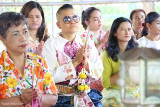 KPRU สวมผ้าไทย ห่มสไบ ใส่โจงสงกรานต์ สืบสานประเพณี ประจำปี ๒๕๖๘